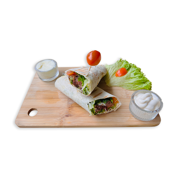 BEEF SHAWARMA WRAP