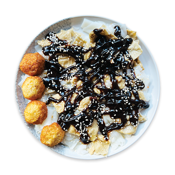 CHEONG FUN WITH SWEET SAUCE