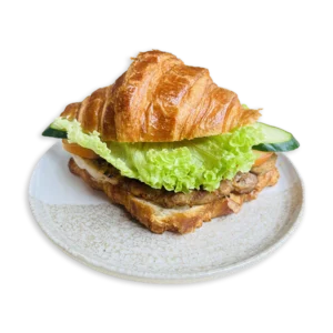 CROISSANTS WITH CHEESE GRILLED CHICKEN