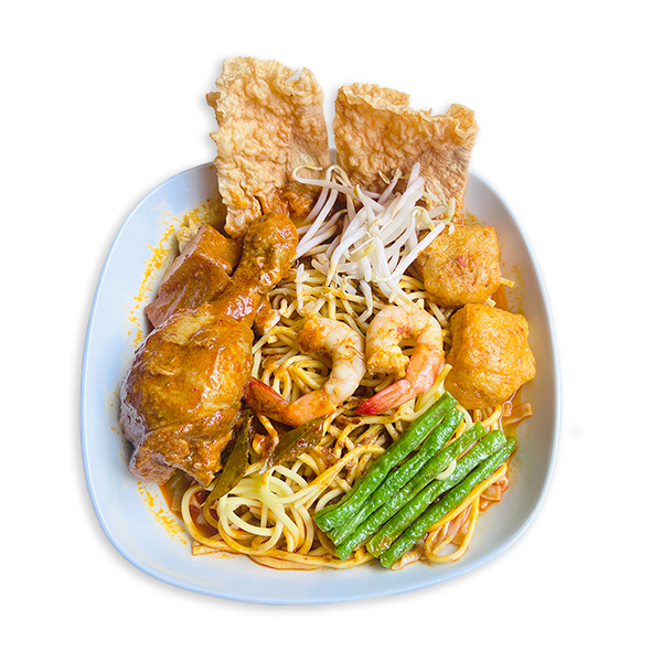 CURRY CHICKEN MEE SOUP