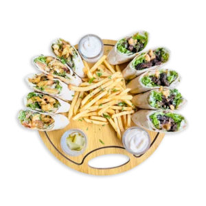 HABIBI MIXED SHAWARMA PLATTER (FOR TWO)