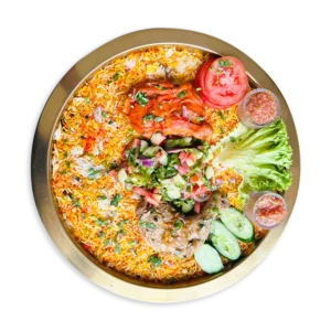 HABIBI ROYAL ARABIAN RICE PLATTER (ADS ON)