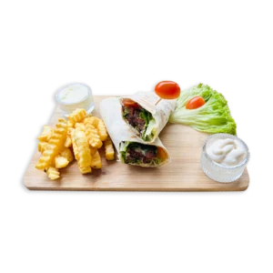 SHAWARMA WITH LOADED FRIES (FRIES ON THE SIDE)