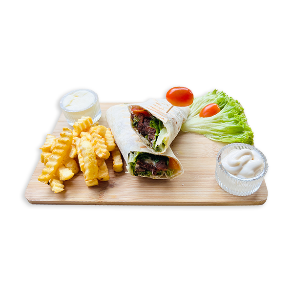 SHAWARMA WITH LOADED FRIES (FRIES ON THE SIDE)